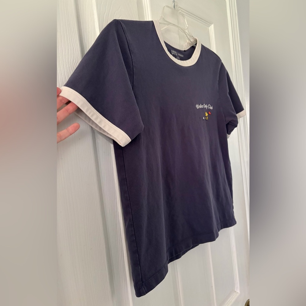 Peanuts Dark Blue 'Birdies Only Club' Tee - Picture 3 of 5